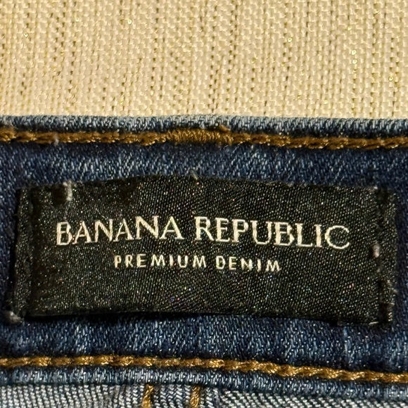Banana Republic Dark Blue Women Jeans - Picture 7 of 7
